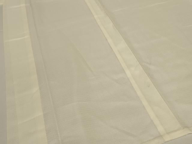 平和屋着物＊夏物　長襦袢　絽　生成り色　洗える着物　AABK9514jd
