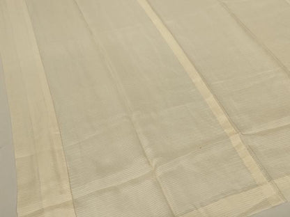平和屋着物＊夏物　長襦袢　絽　生成り色　正絹　逸品　AABK9516jd