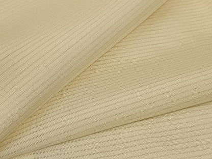 平和屋着物＊夏物　長襦袢　絽　鳥の子色　正絹　逸品　AABK9520jd