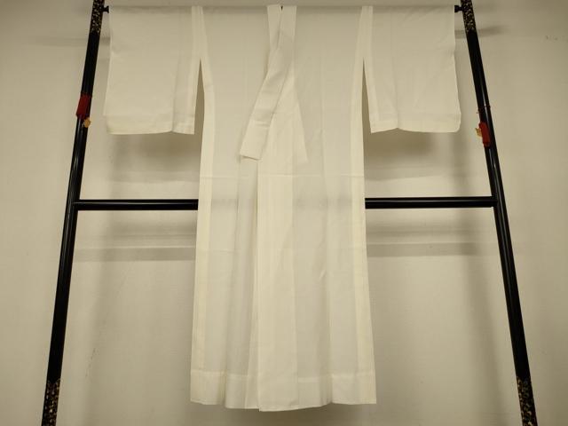 平和屋着物＊夏物　長襦袢　絽　生成り色　正絹　逸品　AABK9521jd