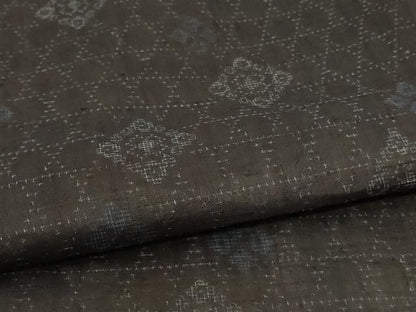 平和屋着物＊夏物　重要無形文化財　本場宮古上布　菱文　苧麻　逸品　AABK9534jd
