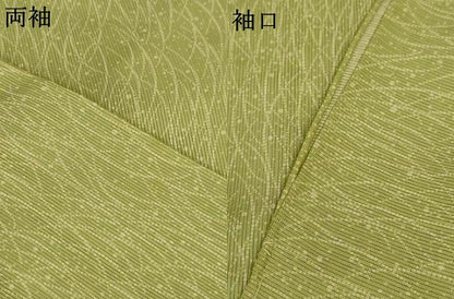 平和屋着物＊夏物　小紋　絽　露芝文　正絹　逸品　AABK9549jd
