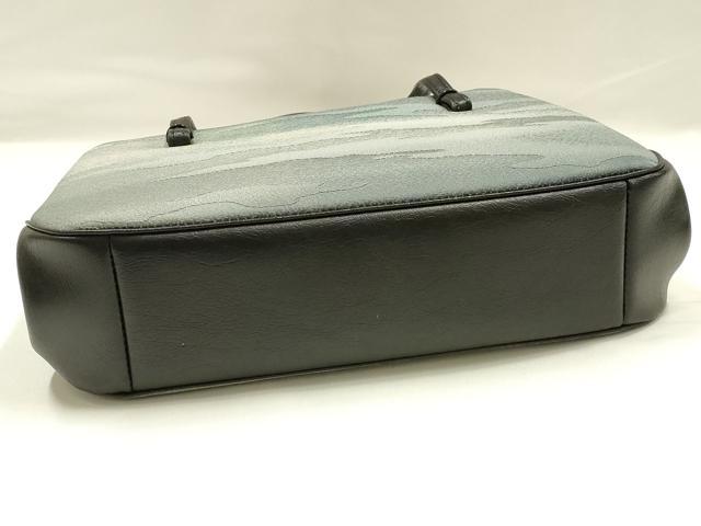 平和屋着物▼和装小物　和装バッグ　ハンドバッグ　霞文　暈し染め　逸品　AABK9570ay