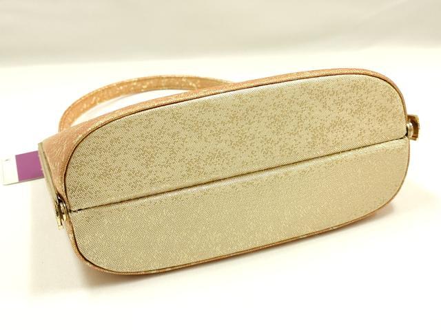 平和屋着物▼和装小物　和装バッグ　ハンドバッグ　金糸　金彩　暈し　逸品　未使用　AABK9571ay