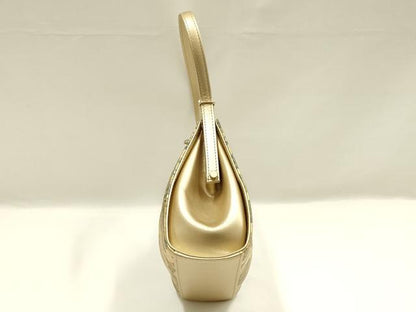 平和屋着物▼和装小物　和装バッグ　ハンドバッグ　吉祥模様　金彩　逸品　AABK9573ay