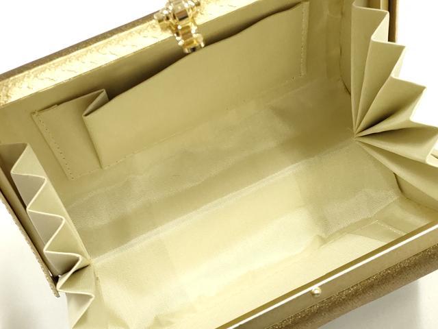 平和屋着物▼和装小物　和装バッグ　ハンドバッグ　箔散らし　金銀彩　暈し　逸品　AABK9575ay