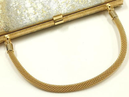 平和屋着物▼和装小物　和装バッグ　ハンドバッグ　金銀彩　逸品　AABK9576ay