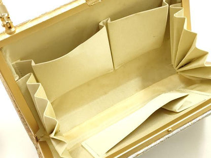平和屋着物▼和装小物　和装バッグ　ハンドバッグ　金銀彩　逸品　AABK9576ay