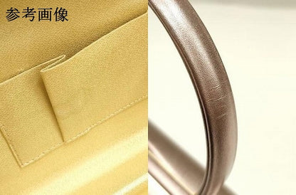 平和屋着物▼和装小物 和装バッグ ハンドバッグ 吉祥花文 金銀彩 逸品 AABK9577ay