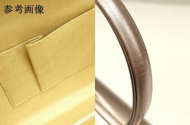 平和屋着物▼和装小物 和装バッグ ハンドバッグ 吉祥花文 金銀彩 逸品 AABK9577ay