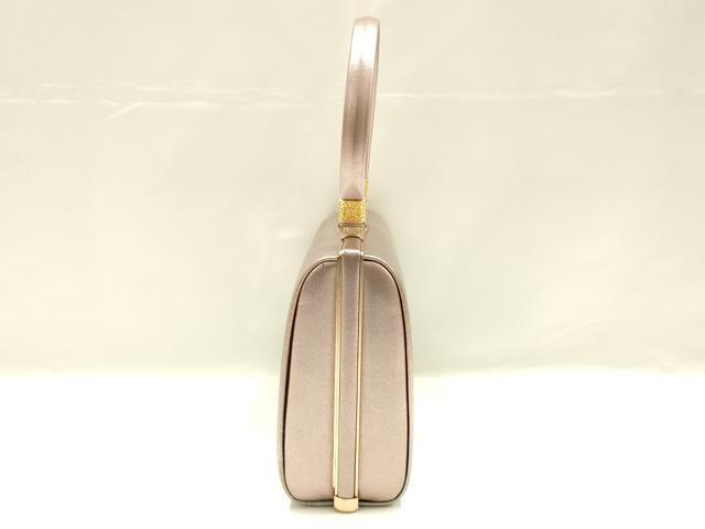 平和屋着物▼和装小物 和装バッグ ハンドバッグ 吉祥花文 金銀彩 逸品 AABK9577ay