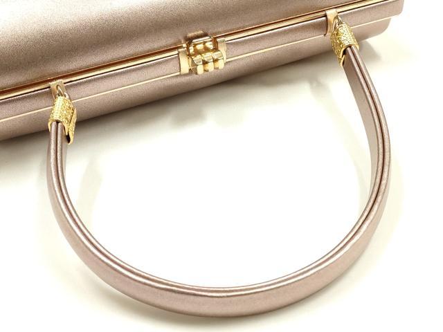 平和屋着物▼和装小物 和装バッグ ハンドバッグ 吉祥花文 金銀彩 逸品 AABK9577ay