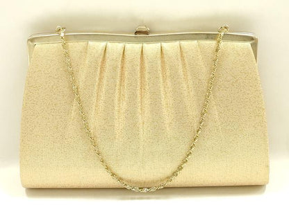 平和屋着物▼和装小物　和装バッグ　ハンドバッグ　チェーンバッグ　蔓帯花文　金糸　逸品　AABK9588ay