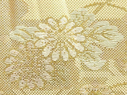 平和屋着物▼和装小物　和装バッグ　ハンドバッグ　チェーンバッグ　クラッチバッグ　吉祥花文　金糸　逸品　AABK9593ay