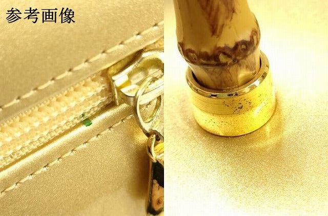 平和屋着物▼和装小物　和装バッグ　ハンドバッグ　バニティバッグ　バンブーハンドル　逸品　AABK9605ay