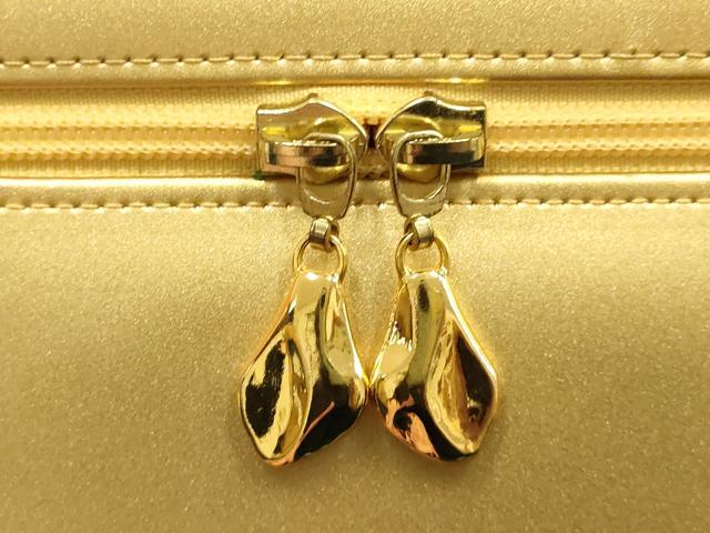 平和屋着物▼和装小物　和装バッグ　ハンドバッグ　バニティバッグ　バンブーハンドル　逸品　AABK9605ay