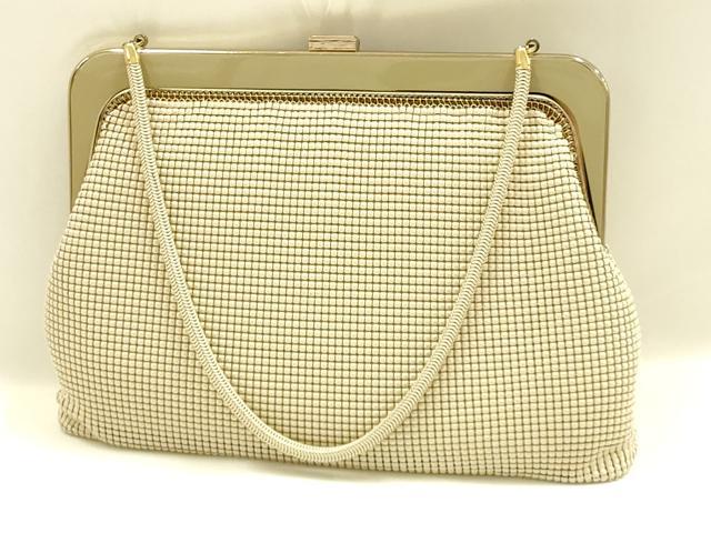 平和屋着物▼和装小物　和装バッグまとめて3点　ハンドバッグ　チェーンバッグ　Royal Mesh　ラインストーン　逸品　AABK9607ay