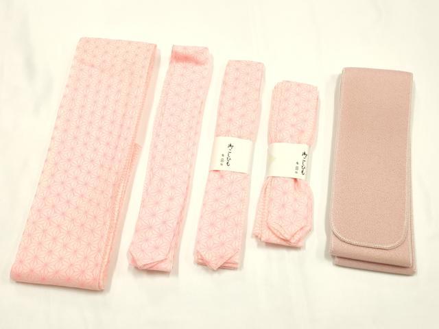 平和屋着物▼和装小物 着付け用品まとめて17点 晴れ着の丸昌 肌着 裾除 腰紐 伊達締め 帯枕 帯金具 衿芯 ガーゼ 未使用品有りAABK9740ay