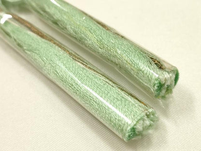 平和屋着物＊夏物　和装小物　上質な帯締め2本　レース組　平組　金糸　正絹　逸品　未使用　AABK9744ay