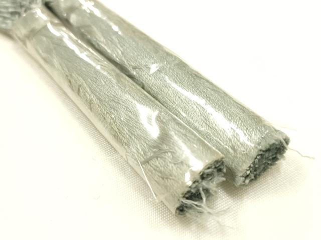 平和屋着物＊夏物　和装小物　上質な帯締め2本　レース組　平組　金糸　正絹　逸品　未使用　AABK9745ay