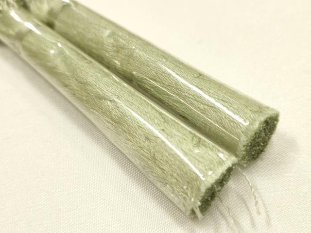 平和屋着物＊夏物　和装小物　上質な帯締め2本　レース組　平組　暈し　正絹　逸品　未使用　AABK9749ay