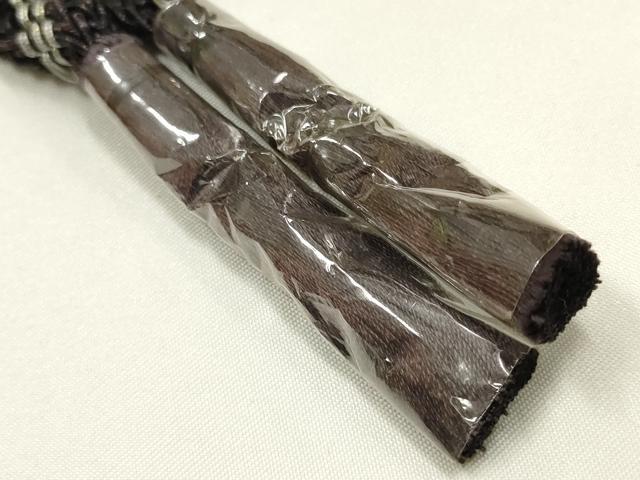 平和屋着物＊夏物　和装小物　上質な帯締め2本　レース組　平組　内記組　金糸　正絹　逸品　未使用　AABK9752ay
