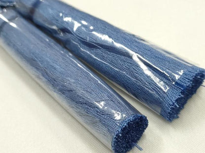 平和屋着物＊夏物　和装小物　上質な帯締め2本　レース組　平組　銀糸　正絹　逸品　未使用　AABK9754ay