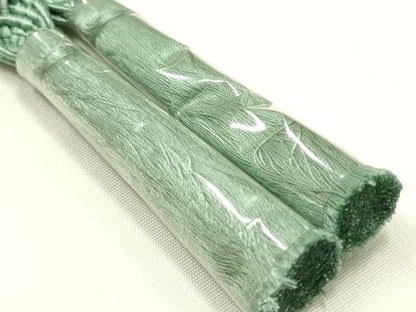 平和屋着物＊夏物　和装小物　上質な帯締め2本　レース組　平組　暈し　正絹　逸品　未使用　AABK9757ay