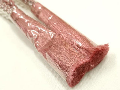 平和屋着物＊夏物　和装小物　上質な帯締め2本　レース組　平組　暈し　正絹　逸品　未使用　AABK9757ay
