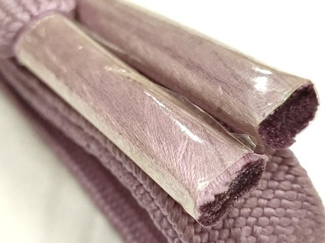 平和屋着物●和装小物　帯締め・帯揚げセット　高麗組　柄絞り　花柄　菊　正絹　逸品　未使用　AABK9783ay