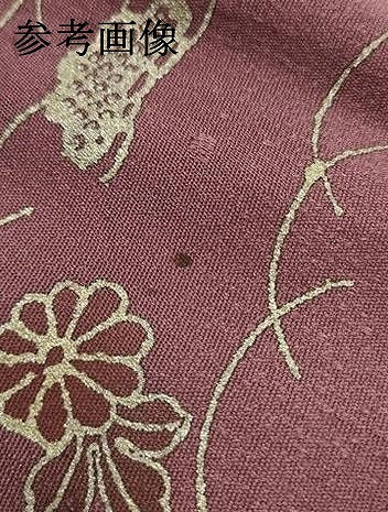 平和屋着物●和装小物　帯締め・帯揚げセット　平組　あい美苑　松竹梅芝花文　銀彩　正絹　逸品　未使用　AABK9786ay