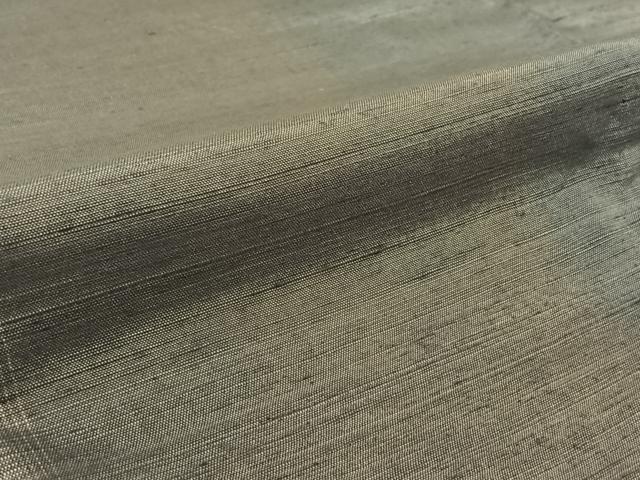 平和屋着物▽上質な紬　単衣　間道　正絹　逸品　AABK9802jh