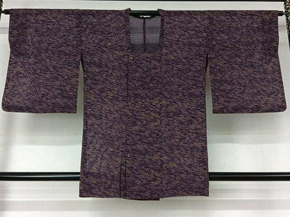 平和屋着物▽道行コート　スリーシーズン　春夏秋　塵除け　薄　正絹　逸品　AABK9832jh