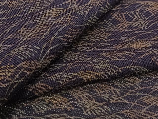 平和屋着物▽道行コート　スリーシーズン　春夏秋　塵除け　薄　正絹　逸品　AABK9832jh