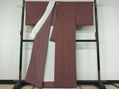 平和屋着物▽江戸小紋　単衣　鮫小紋柄　正絹　逸品　AABK9865jh