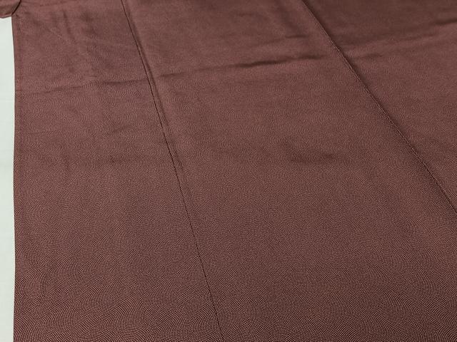 平和屋着物▽江戸小紋　単衣　鮫小紋柄　正絹　逸品　AABK9865jh
