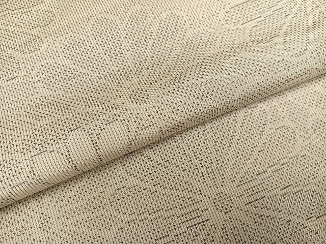 平和屋着物●本場大島紬　白大島　9マルキ　花尽くし　大丸扱い　正絹　逸品　AABK9906ph