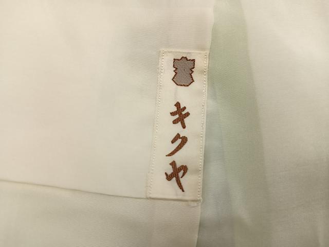 平和屋着物●上質な小紋　手描き　枝花文　暈し染め　正絹　逸品　AABK9948ph