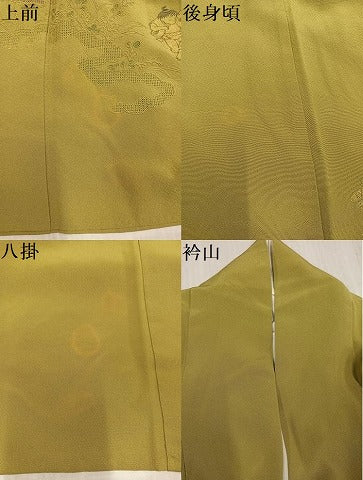 平和屋着物●中国三大刺繍　汕頭刺繍　スワトウ刺繍　訪問着　総刺繍　童子遊び　正絹　逸品　AABK9954ph