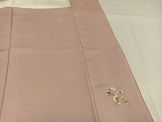 平和屋着物●訪問着　花地紋　暈し染め　正絹　逸品　未使用　AABK9968ph