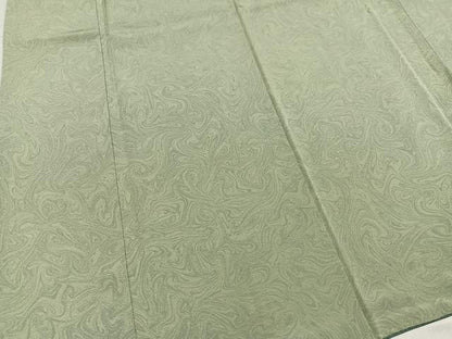 平和屋着物●上質な小紋　墨流し文様　正絹　逸品　AABK9970ph