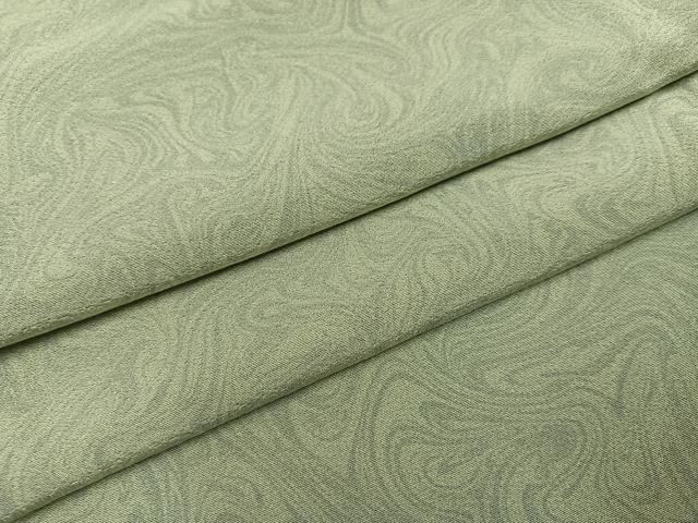 平和屋着物●上質な小紋　墨流し文様　正絹　逸品　AABK9970ph