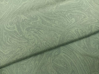 平和屋着物●上質な小紋　墨流し文様　正絹　逸品　AABK9971ph