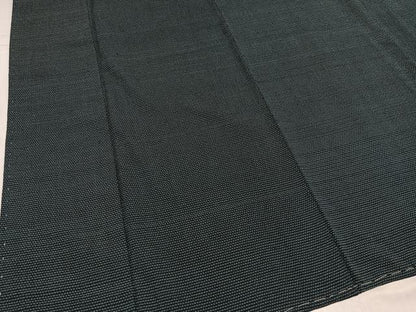 平和屋着物●本塩沢 横段文 正絹 逸品 未使用 AABK9979ph