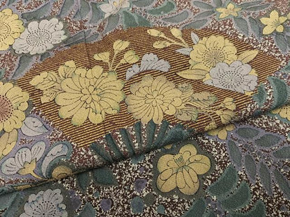 平和屋着物●訪問着　辻が花　暈し染め　金彩　正絹　逸品　AABK9991ph