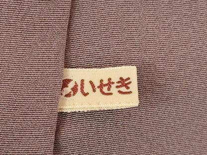 平和屋着物●訪問着　駒刺繍　立波花文　暈し染め　金彩　正絹　逸品　AABL0002ck