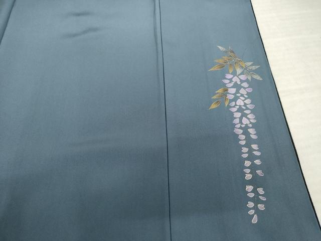 平和屋着物●前田仁仙　仁仙更紗　小紋　霞文　暈し染め　正絹　逸品　AABL0041ck