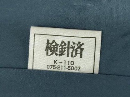平和屋着物●前田仁仙　仁仙更紗　小紋　霞文　暈し染め　正絹　逸品　AABL0041ck