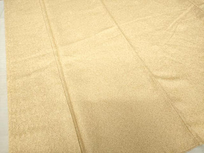 平和屋着物●上質な小紋　霞文　正絹　逸品　AABL0055ck