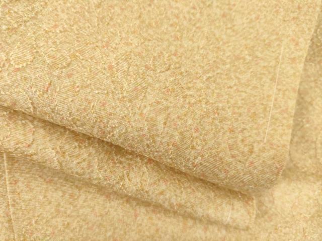 平和屋着物●上質な小紋　霞文　正絹　逸品　AABL0055ck